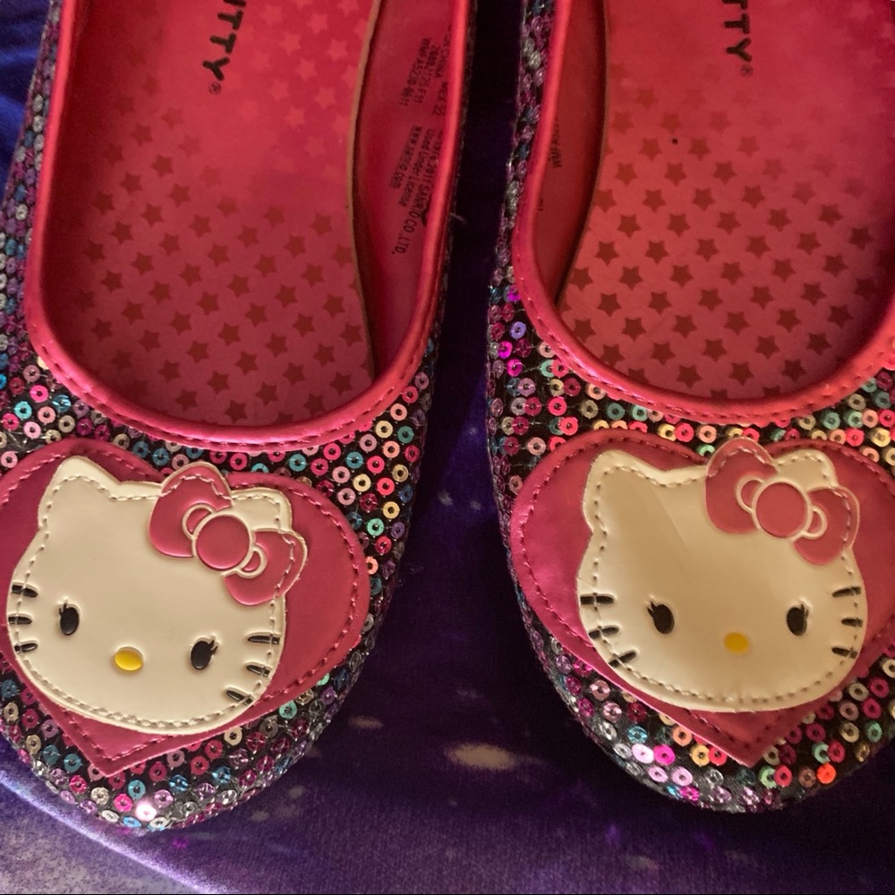 HELLO KITTY Sequins Girl’s Flats
